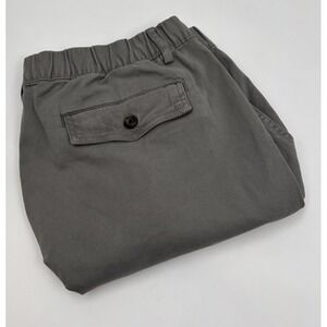 Bear Bottom Men's XL  Cotton 7" Gray Pull On Elastic‎ Shorts